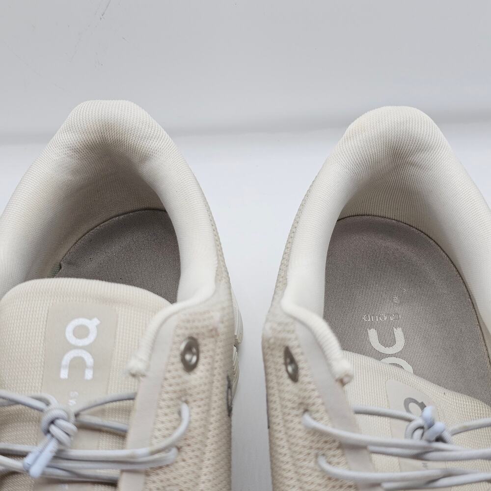 On Cloud 6 Pearl White Womens 7.5 UK 5.5 Running Shoes Sneakers Athletic - Picture 4 of 10